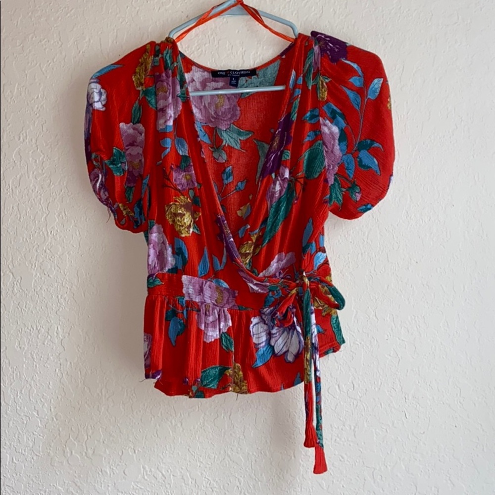Large junior crop top